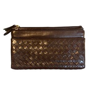 Bottega Veneta Intrecciato Leather Wallet / Clutch
